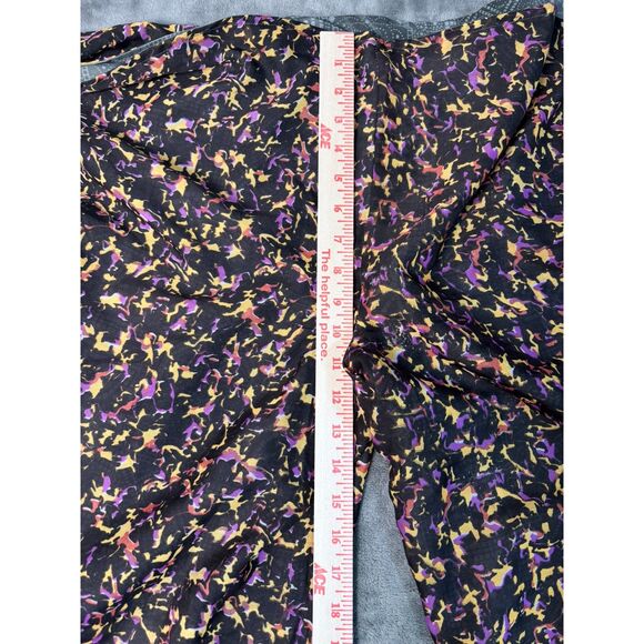 Urban Nomad 100 percent Silk Wrap Pants Abstract Multicolor Boho Adjustable Fit - Picture 5 of 6